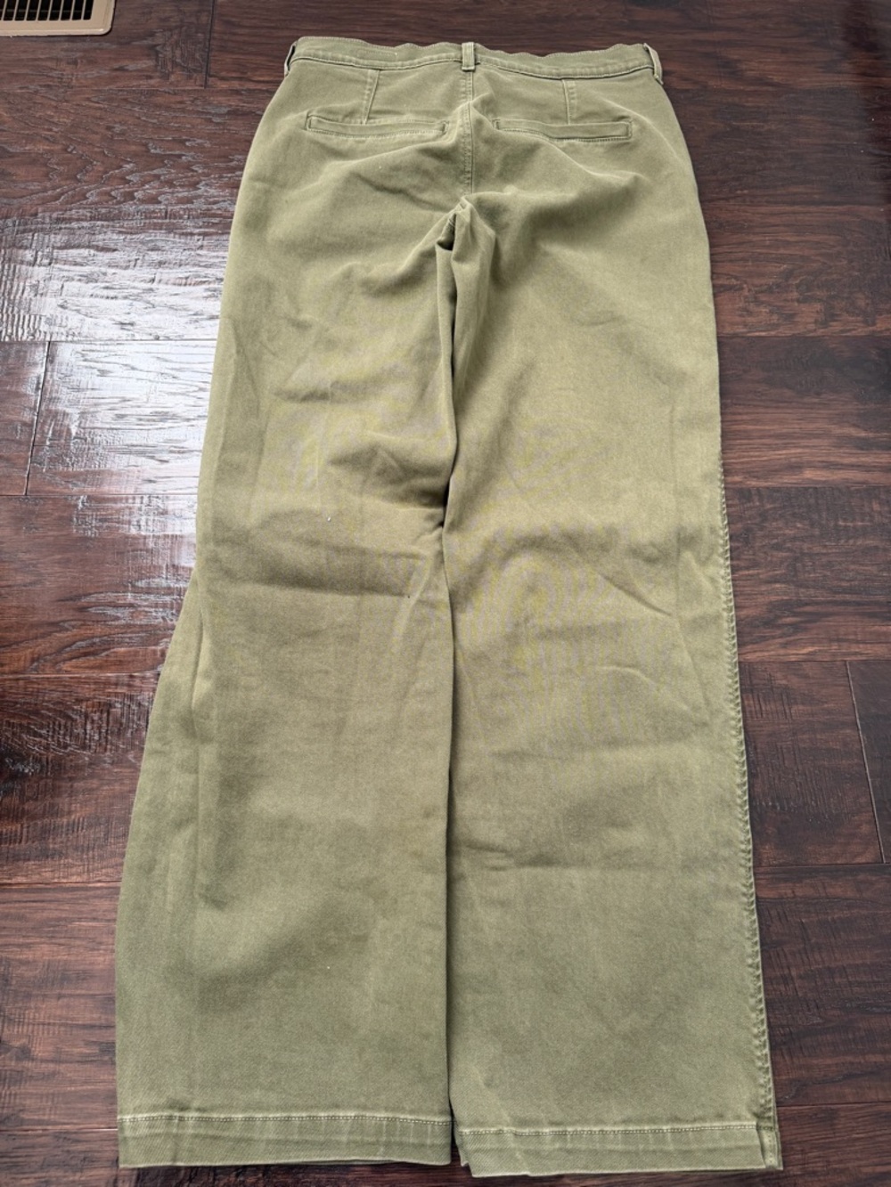 AYR Women Olive Green Casual Pants